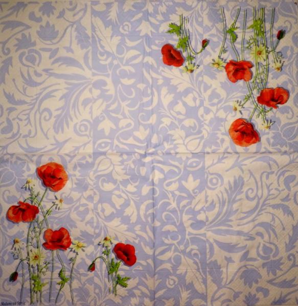 061 Anemonen, Mohn - Madame est Servie